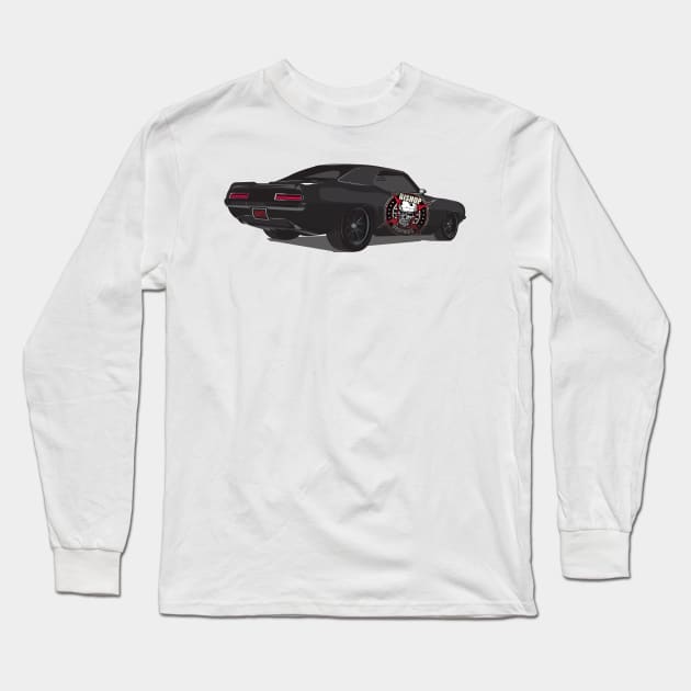 1969 Camaro Bishop Graphics Long Sleeve T-Shirt by Bishop Graphics